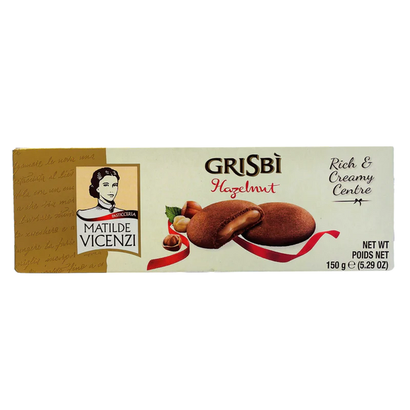 GRISBI COOKIES GR 135 CLASSIC HAZELNUT