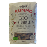 RUMMO PASTA GR 500 WHOLE WHEAT ORGANIC FUSILLI N