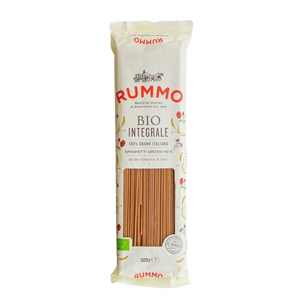 RUMMO PASTA GR 500 WHOLE WHEAT ORGANIC SPAGHETTI GROSSI N 5