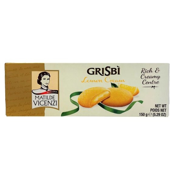 GRISBI COOKIES GR 135 CLASSIC CREAM / LIMONE