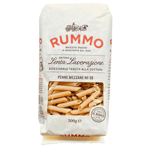 RUMMO PASTA GR 500 PENNE MEZZANE N 58