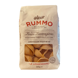 RUMMO PASTA GR 500 SPECIALITY CONCHIGLIONI RIGATI N 147