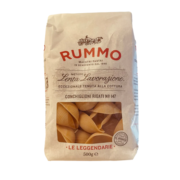 RUMMO PASTA GR 500 SPECIALITY CONCHIGLIONI RIGATI N 147