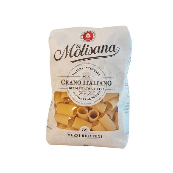 LA MOLISANA PASTA GR 500 MEZZI RIGATONI N 32