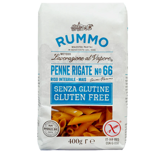 RUMMO PASTA GR 400 GLUTEN FREE PENNE RIGATE N 66