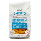 RUMMO PASTA GR 400 GLUTEN FREE MEZZE PENNE RIGATE N 28