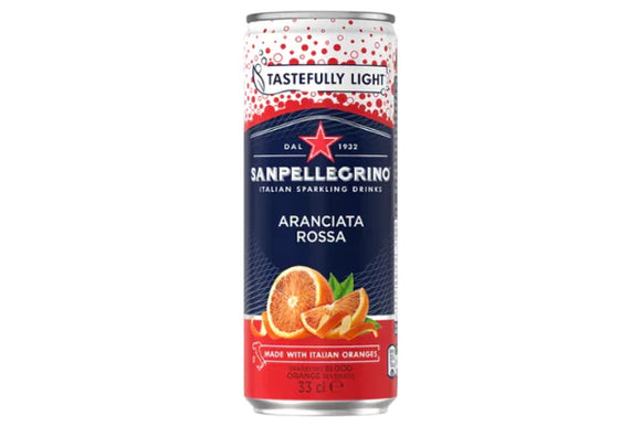 Aranciata Rossa Cans (330ml)