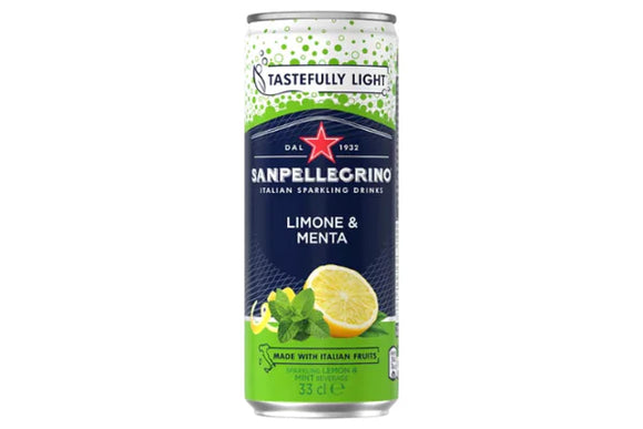 Limone e Menta Cans (330ml)