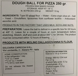 Dallagiovanna Frozen Dough Balls 250g (MADE IN ITALY)(CLICK & COLLECT ONLY)