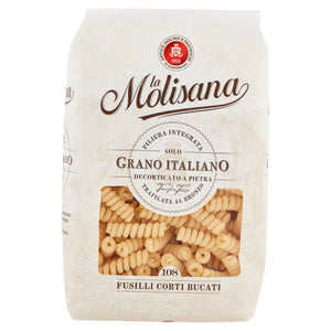 LA MOLISANA PASTA GR 500 FUSILLI CORTI BUCATI N 108